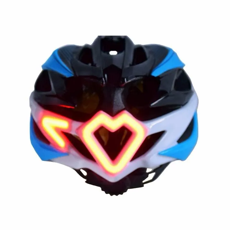 indicator helmet for bike