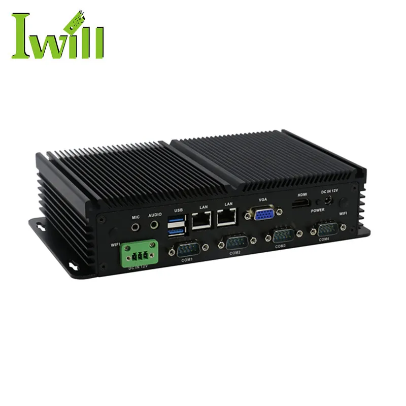 

Baytrail quad core IBOX-101 J1900 fanless industrial computer with 3.5 inch motherboard