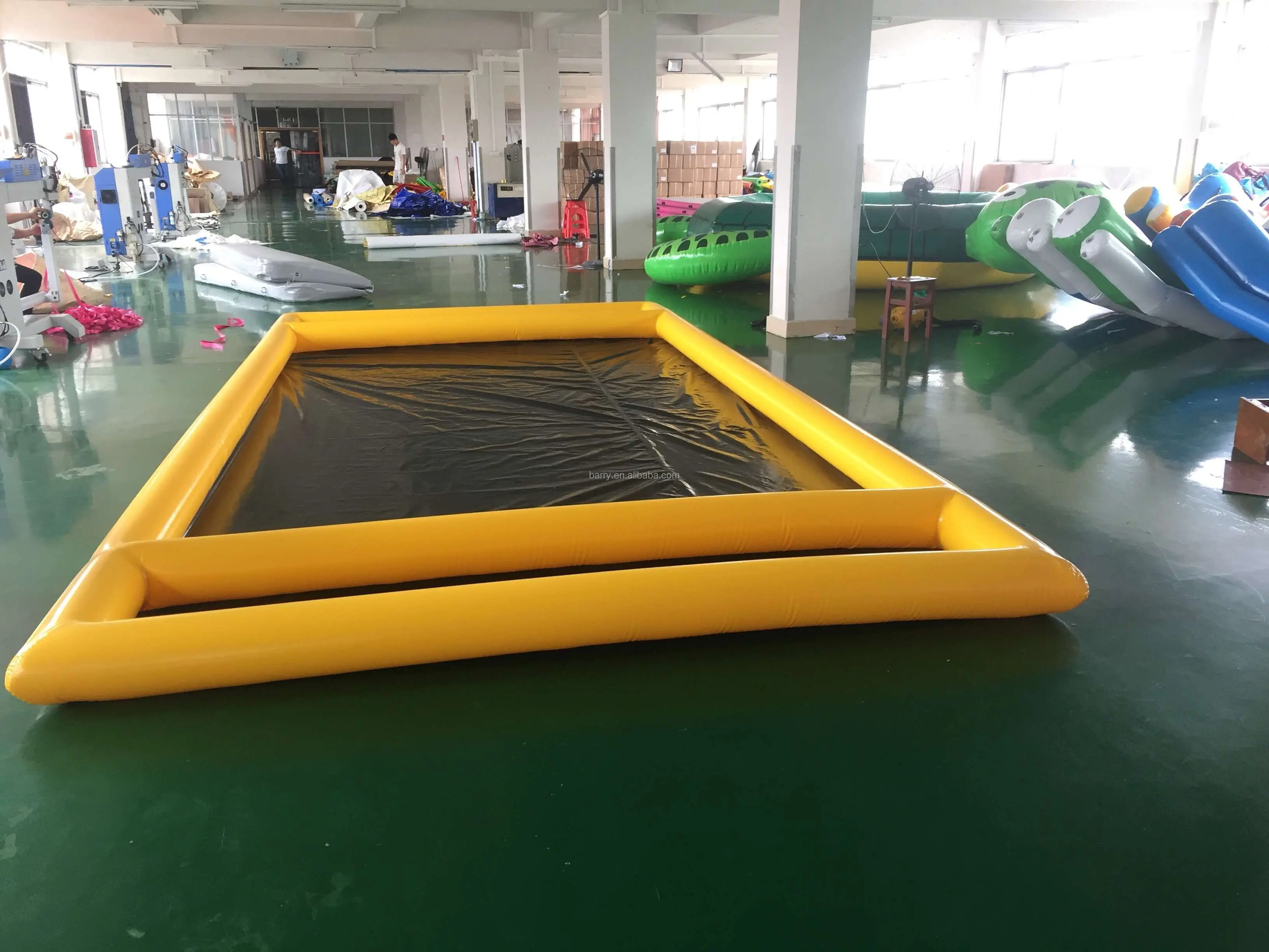 Commercial Machine Customized Water Containment Mat Pvc Portable 