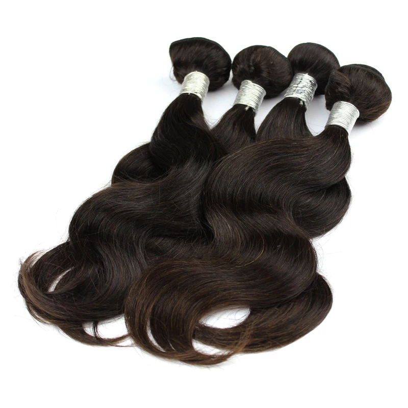 

10a Grade Full And Intact Cuticle Unprocessed Raw body wave malaysian hair, 1b