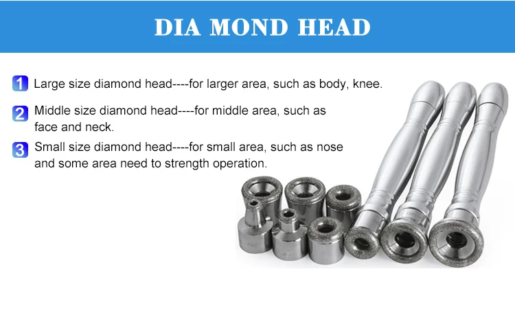 Portable super crystal    skin care  diamond microdermabrasion   Facial  peeling  Beauty  Tools