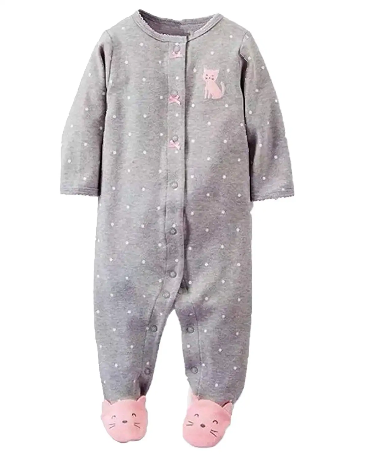 Fairy Baby Toddler Baby Boys Girls Romper Floral Outfit Cartoon Sleeper Pajamas