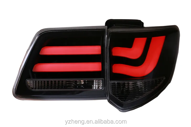 VLAND Manufacture Accessory For Car Tail Lamp For Fortuner 2012 2013 2014 2015 LED Taillight With LED DRL Plug And Play