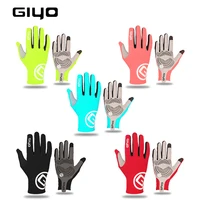 

GIYO Breathable Cycling Gloves Touch Screen Anti Slip Gel Pad Road Bike Full Finger Gloves Windproof Bicycle Bikes Riding Gloves