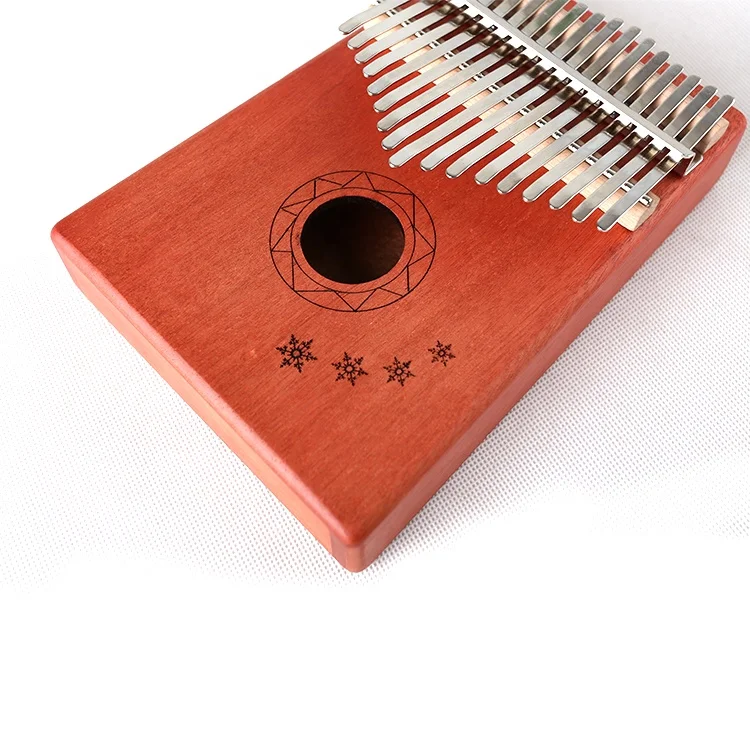 
Customized Ethereal Sound Kalimba 17 keys Thumb Piano 