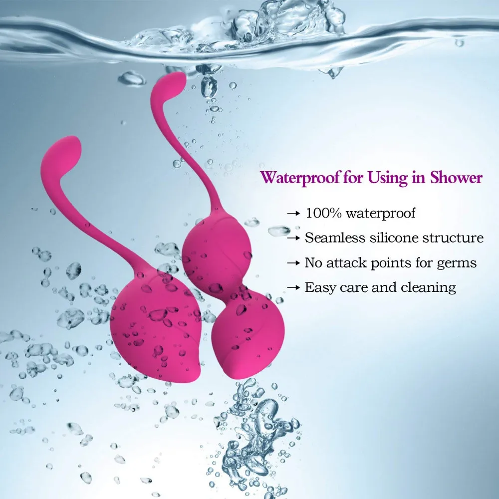 2 In 1 Kegel Exercise Weights And Massage Ball Ben Wa Balls Kegel Balls Beginners And Pleasure