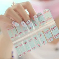 

custom nail sticker printing paper gel real nail polish stickers wraps