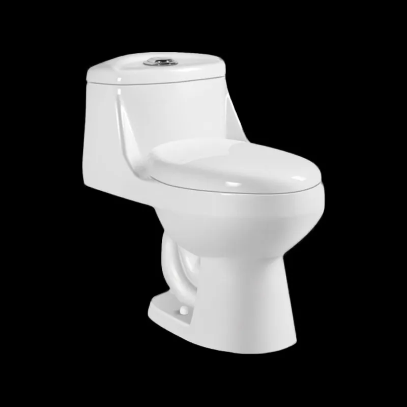 新设计的洗手间两件式马桶厕所 s 陷阱侧面冲洗厕所 300毫米