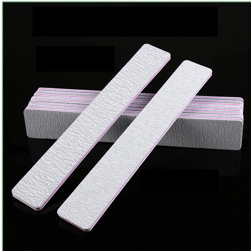

5 shapes nail care sanding nail file 100 180, As image show
