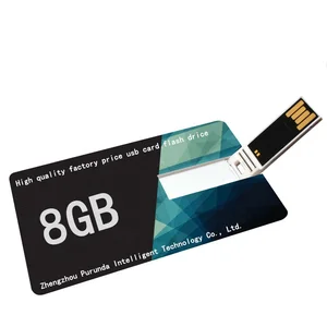 Custom logo printing usb flash drive cards memory 8gb pendrives