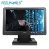 Folded bracket TFT lcd panel VGA HDMI Ypbpr input 1024*600 pixels 10 inch 1080p hdmi monitor with touchscreen