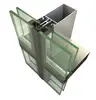 Imagery exposed and hidden frame aluminium curtain wall and facade double glazed