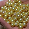 12-13mm AAA grade natural real genuine golden gold color south sea pearl