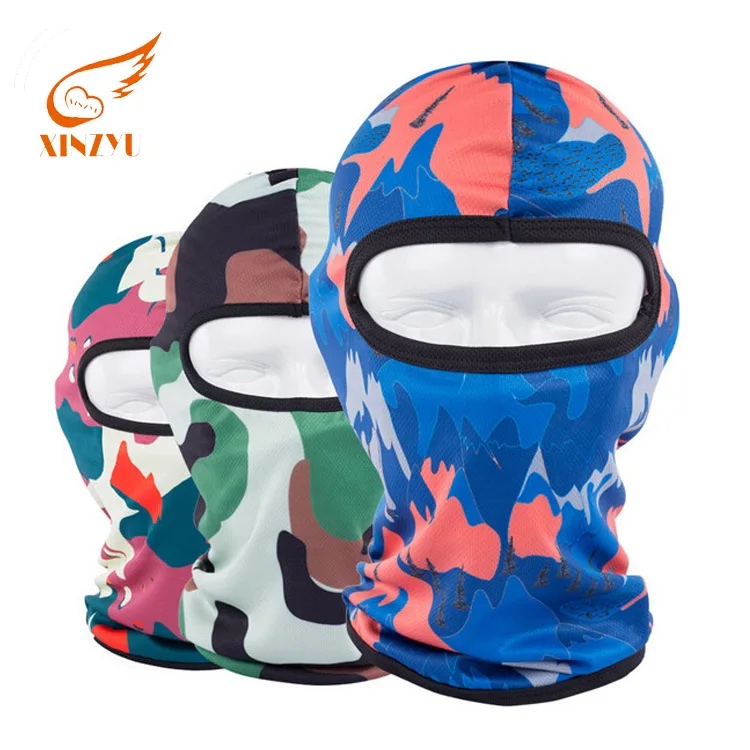 Customized Printed Cheap Balaclava Mask Ski Hat Custom Print Balaclava