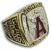 Fashion jewelry custom gold plated high polished sports championship rings