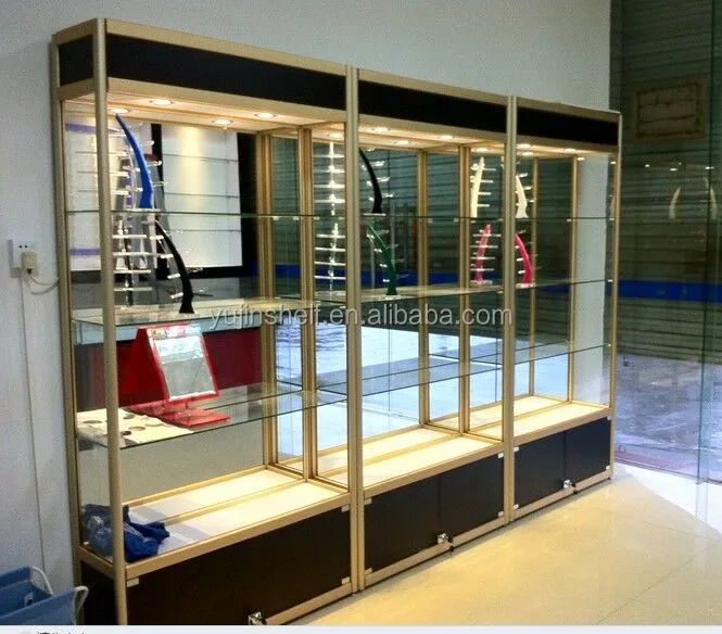 Shop Used Lockable Glass Doors Ornaments Glass Display With