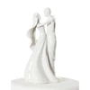 High quality heart arch and dancing couple ceramic cake topper