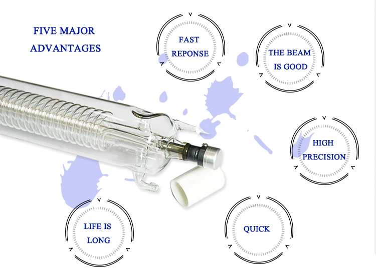 LFJ1525 Top Quality Co2 Laser Tube
