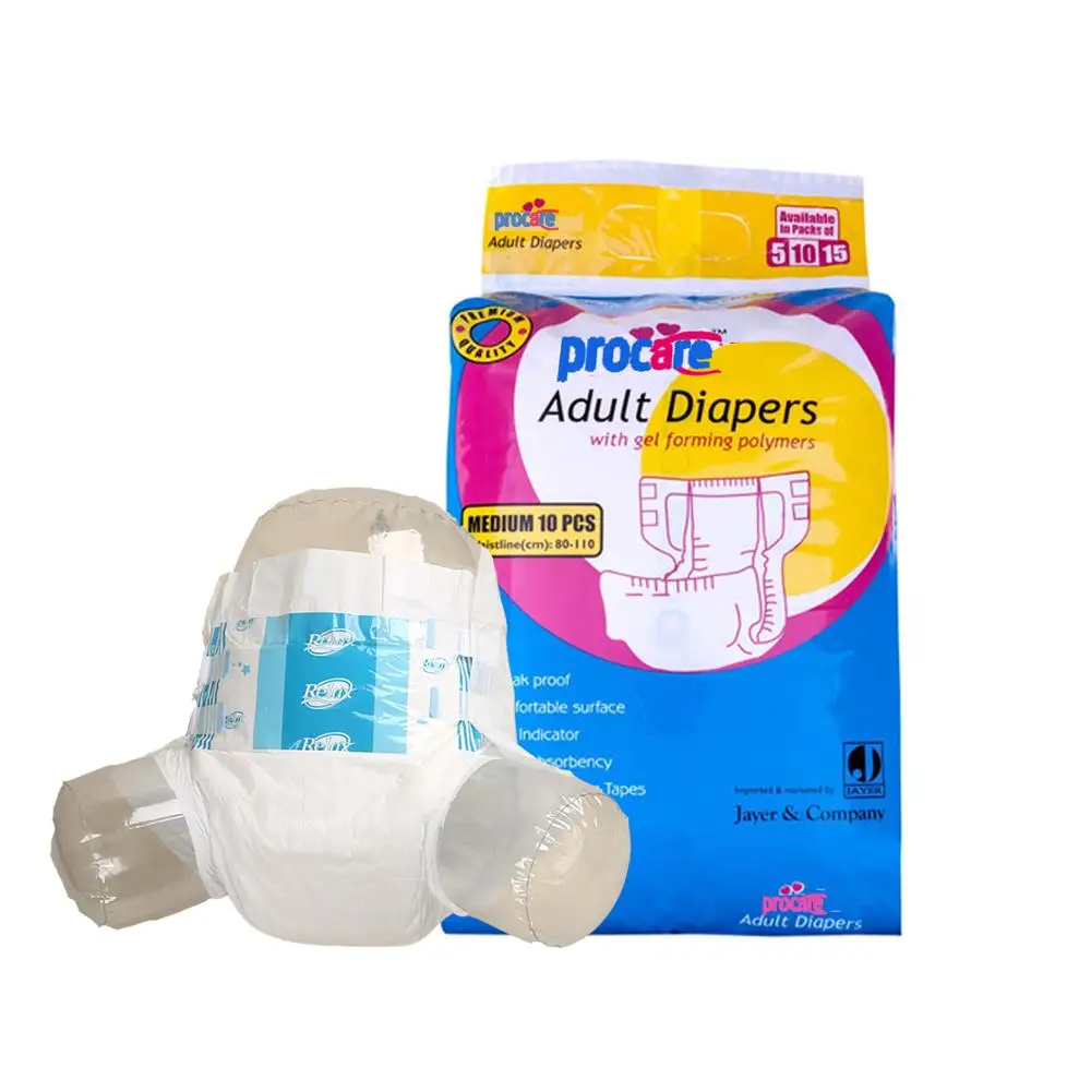 

Printed adult diaper; disposable adult diapers with factory price, White