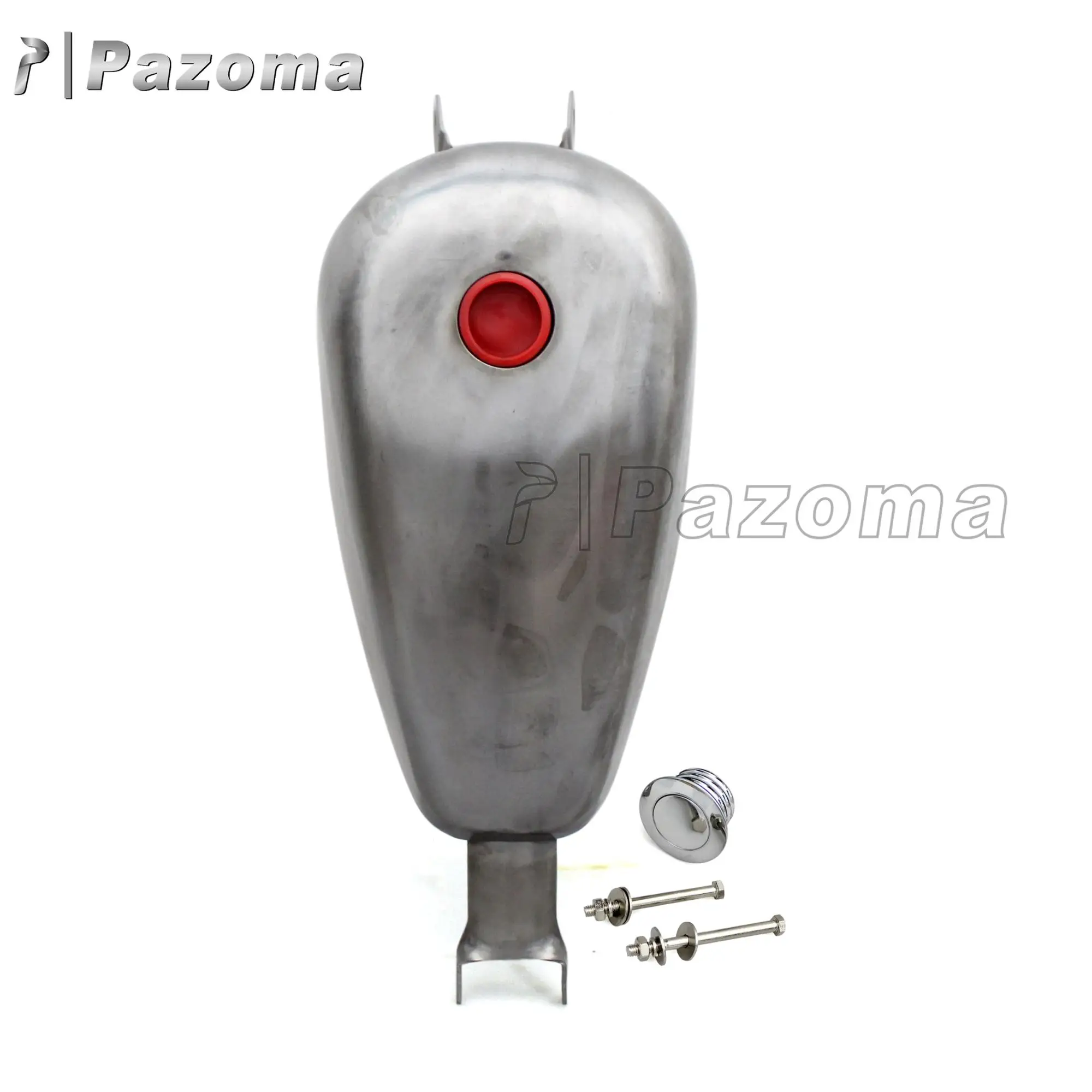 Pazoma Raw Steel 2.4 Gallon Gas Fuel Tank For Harley Sportster Xl Models 20072017 Buy Fuel