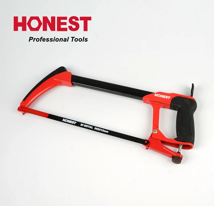 12&amp;quot;/300mm wood cutting Hacksaw aluminium alloy Frame with rubber Handle garden saw
