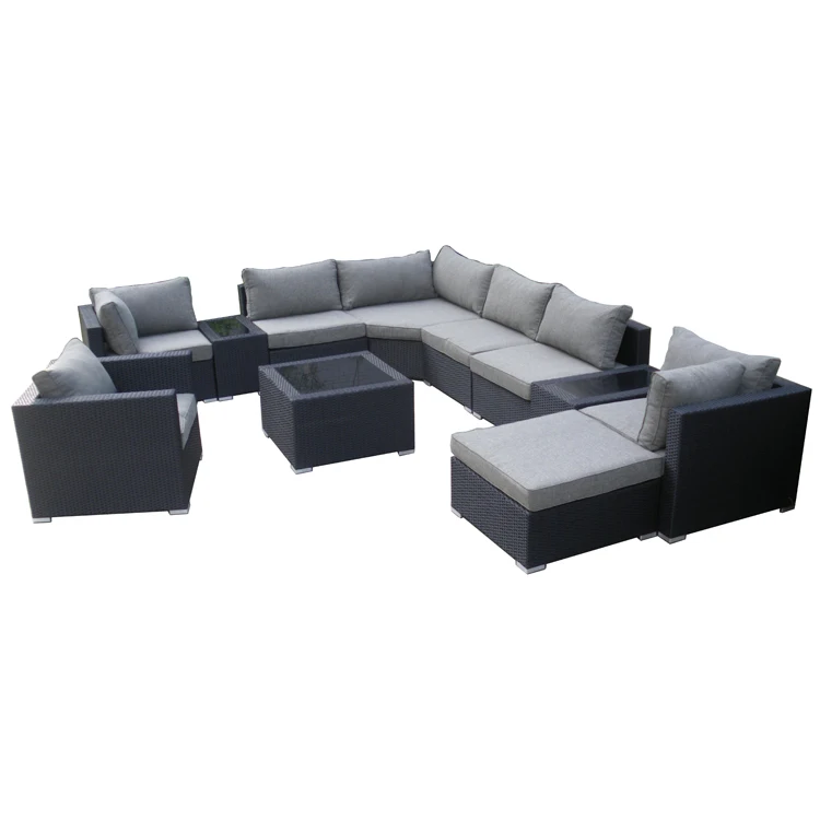 11pc Wicker Rattan Sectional Sofa Metal Outdoor Patio Furniture Group Buy Metal Furniture Furniture Sofa Outdoor Patio Furniture Product On Alibaba Com