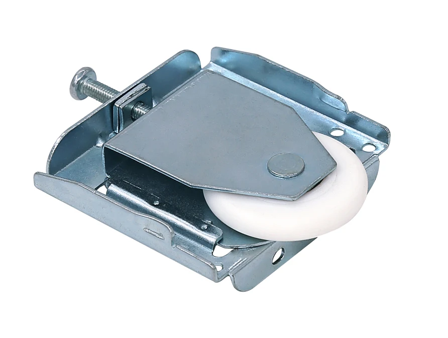 DIY slide Wood Door hanging wheel Track and Roller Set Roller Door Hardware door fitting