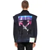 Profile double layers denim jacket