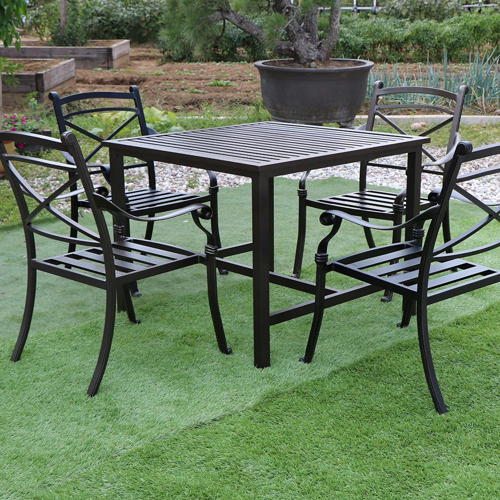 Great Deal Furniture Jody Patio Dining Set With Expandable Table,64