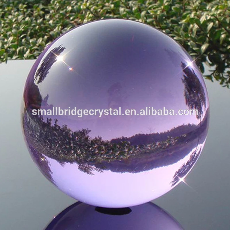 Boule de cristal magique professionnelle pour système solaire, boule de cristal violette de 60 mm, boule de cristal k9