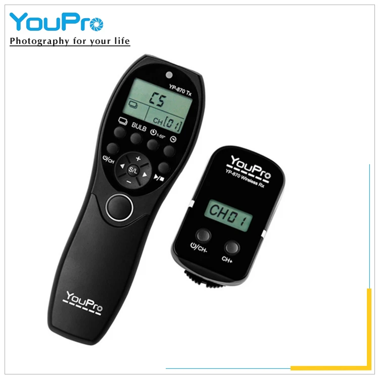 

YouPro YP-870/DC0 The remote wireless timer for Nikon D800/D700/D300/D200, N/a