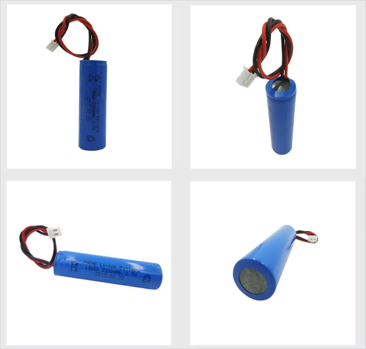 Batterie 18500 Li-Ion 3.7V 2300mAh Flat-Top - Rechargeable, Marque Sunrise, Garantie 1 An