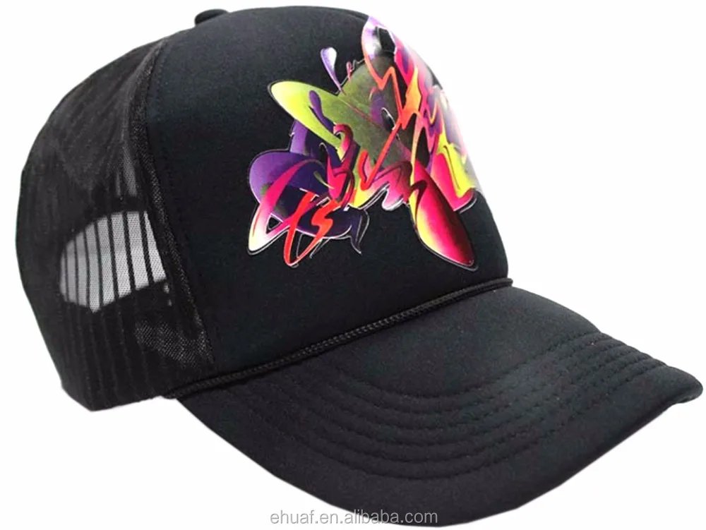 5 Panel Digital Sublimation Heat Transfer Print Custom Foam With Rope