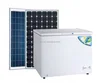 230L solar power Deep freezer display refrigerator new design solar freezer