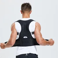 

Neoprene elastic medical posture magnetic back support belt