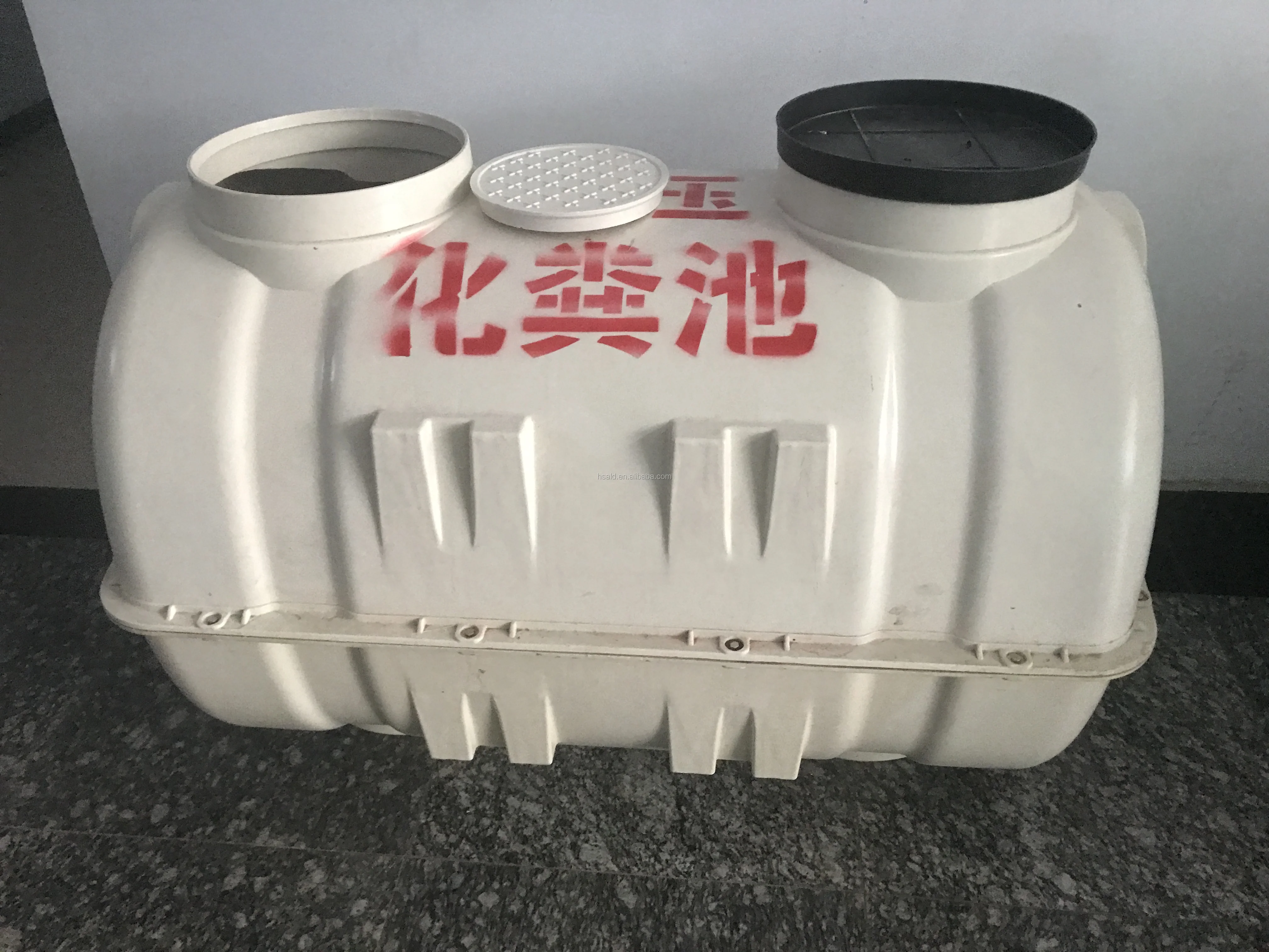 2500 Liter Fiberglass Septic Tank Anticorrosion Frp Grp Water Storage