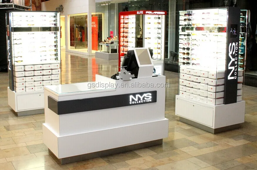 sunglasses kiosk display