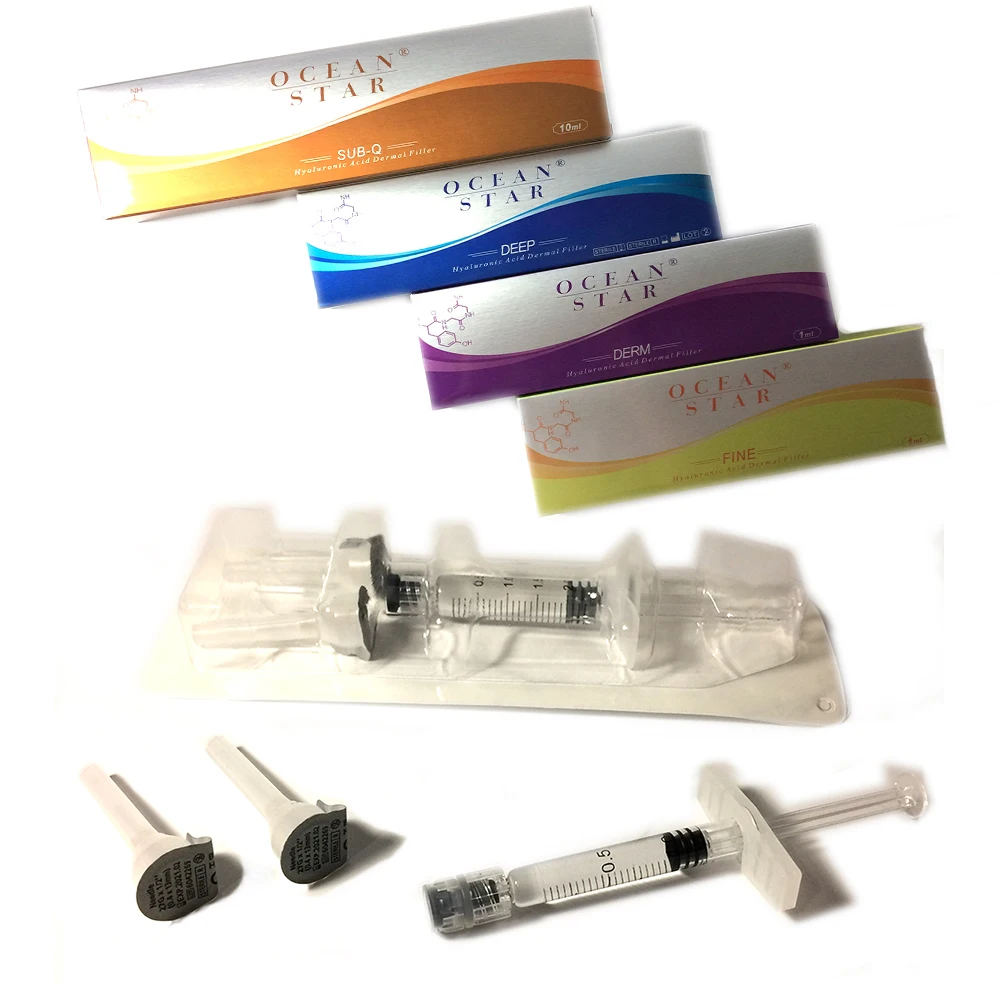 

2019 hyaluronic acid injection free shipping dermal filler