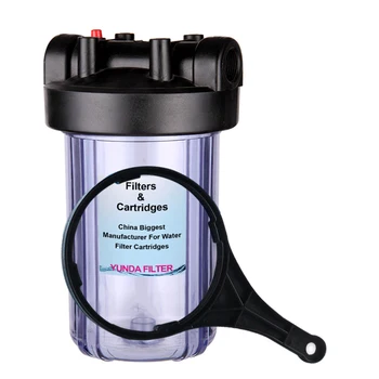 10 inch water filter housing clear