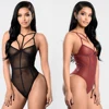 YICAI Best Selling Nude Dress Hot Video Adult Girl Transparent Red Mature Women Nighty Sexy Wear Japanese Teddy Lingerie