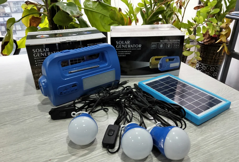 Complete Led Lighting Solar Panel/panels Power Solar Pump System For