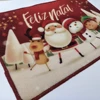 China Factory Directly Supply Nylon Printed Christmas Floor Door Mat As Your Designed