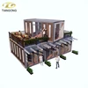 light steel frame structure finished prefab luxury shipping mobile restaurant Bar cafe coffee container house