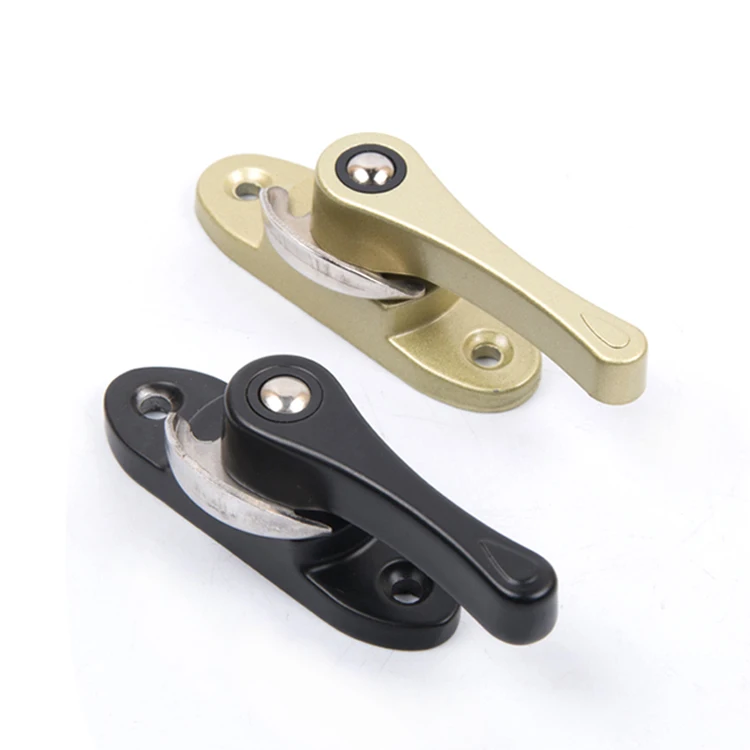 High Quality Security Black Aluminium Window Sliding Crescent Half Moon