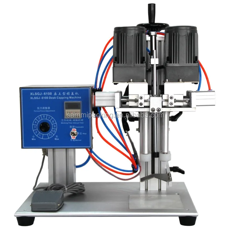 cheap price tabletop semi-automatic capping machine 