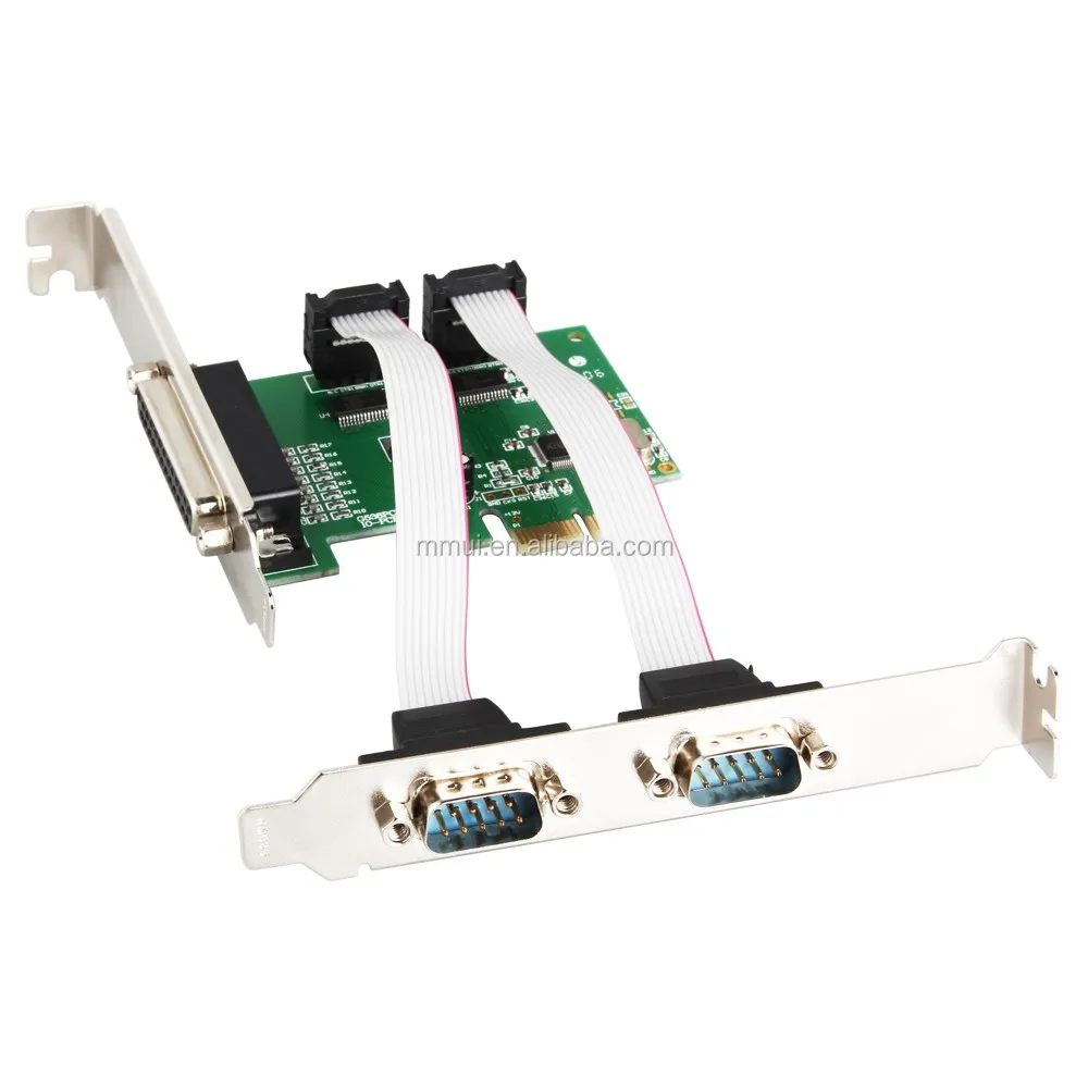 Pci Express Wch382 To Serial And Parallel Port Card For All Pcie 2