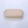 2019 hot sale single-use sugarcane bagasse salad take away food box