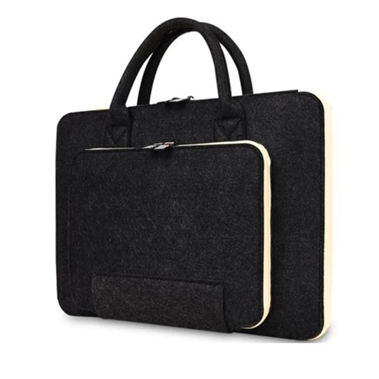 

OEM 15.6 inch Felt laptop bag for women, 41 colors