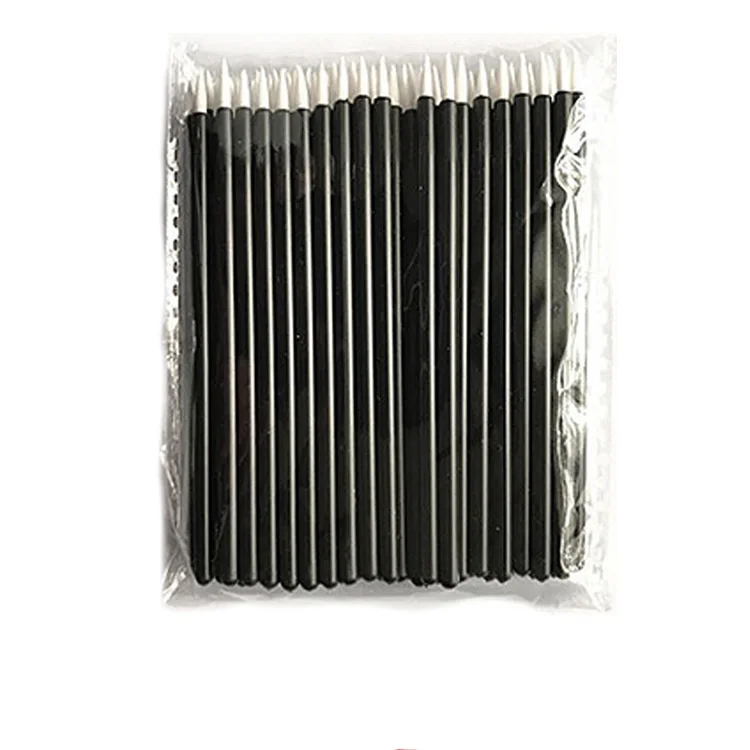 

private label custom disposable professional eyelash make up makeup brush, Blue;black;red;yellow