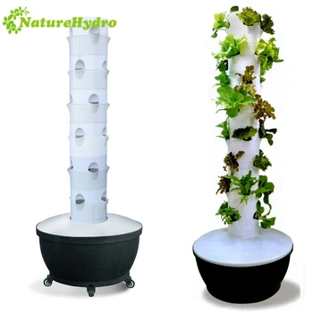 Greenhouse Aeroponics Tower Garden Systems Vertical Farming Mist